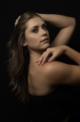 Portrait of testing Lisa Drew