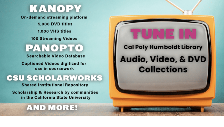 check out the audio, video, & DVD collections