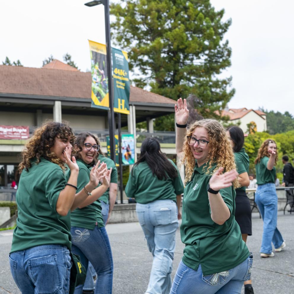 Orientation Leaders at the Fall 2025 Parent, Family & Guest BBQ