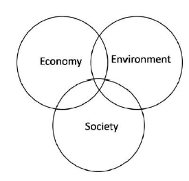 overlapping sustainability circles