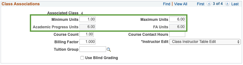 Units - Pre-Adjustment