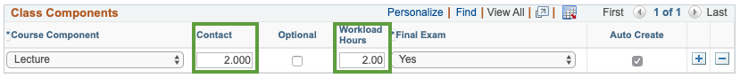 Faculty Workload