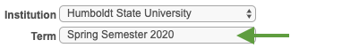 term list