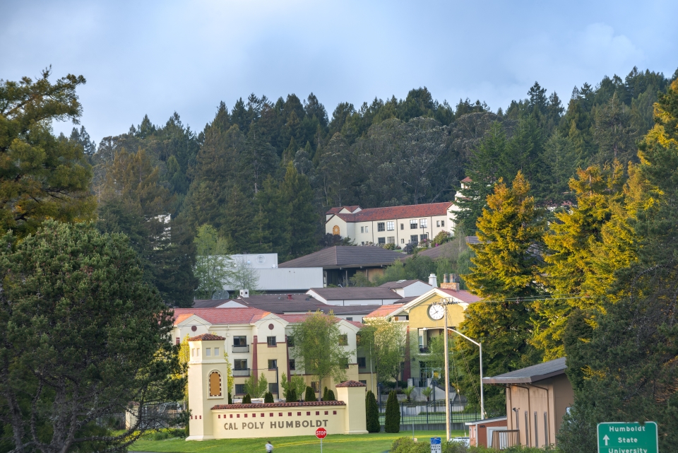 Long Shot of Campus