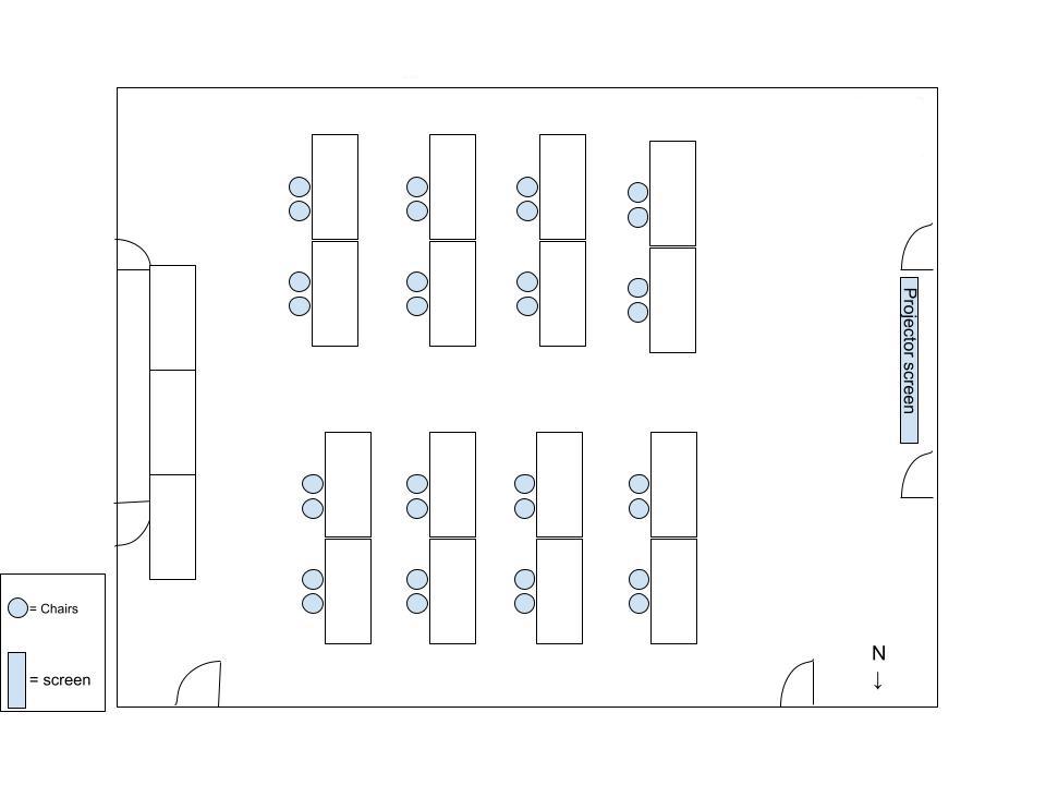 Standard Classroom Layout