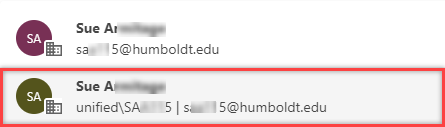 Persons name vs panopto account 