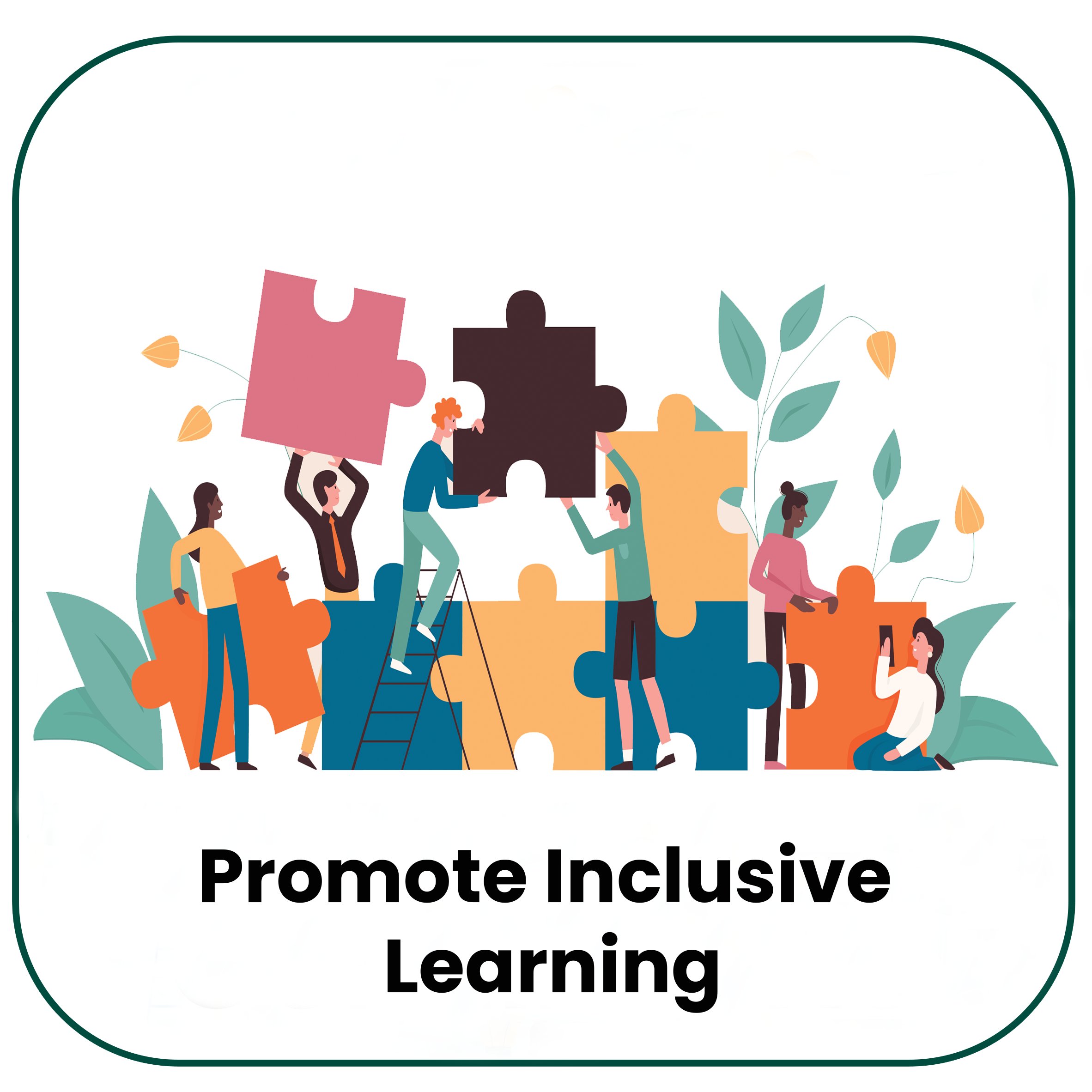 Promote Inclusive Learning clipart