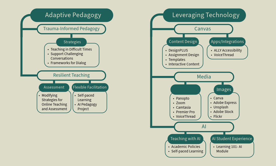 Teaching infographic