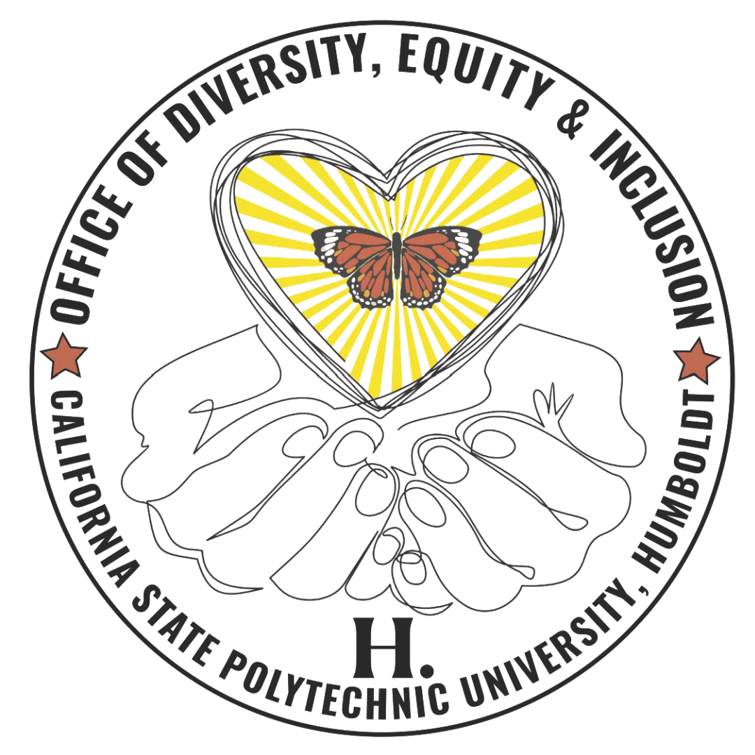 office of diversity, equity and inclusion color logo with H