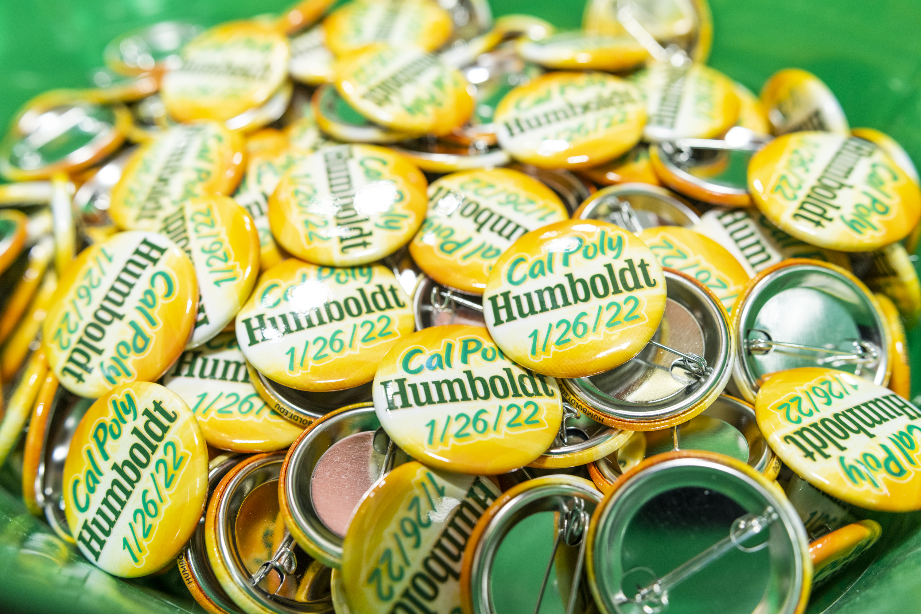 Cal Poly Humboldt buttons