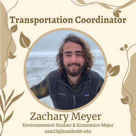 Transportation Coordinator: Zachary Meyer
