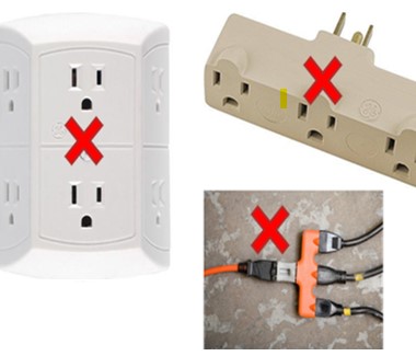non-fused electric outlet
