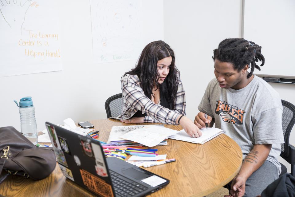 Students Studying