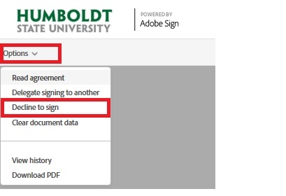 decline to sign