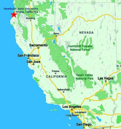 sequoia map west coast