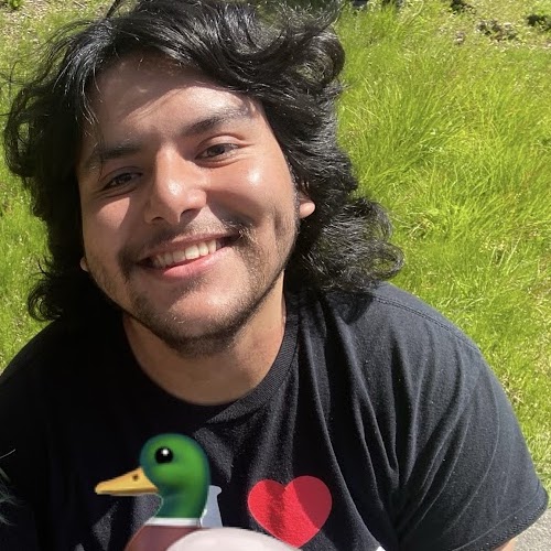 Photo of student staff member Carlos.