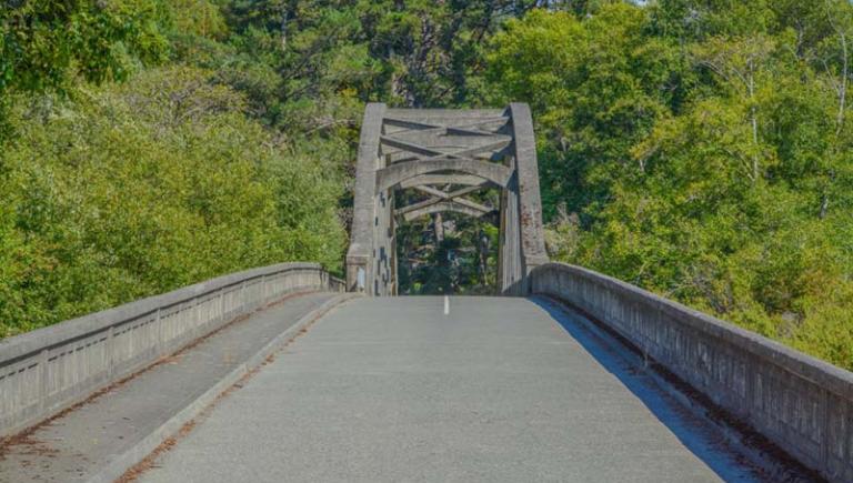 Mad River Bridge, Blue Lake CA