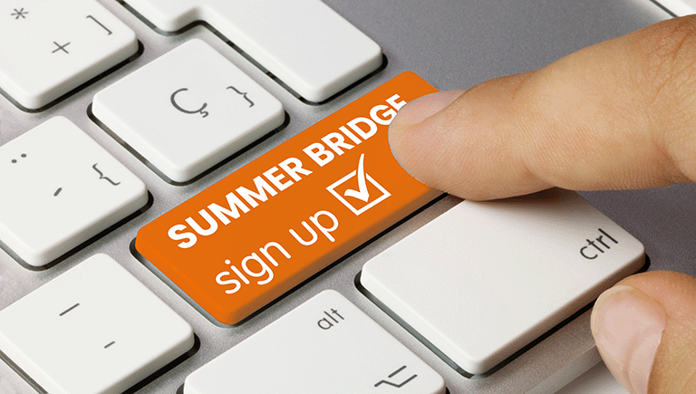 summer bridge sign-up