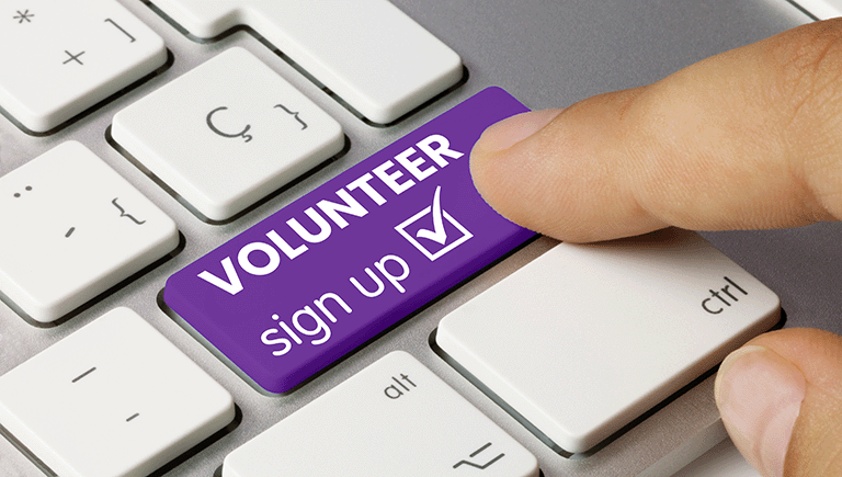 volunteer sign-up