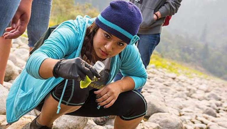 Collecting Water Samples