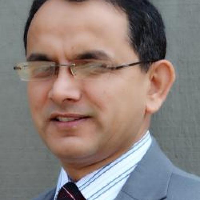 Portrait of Ramesh Adhikari