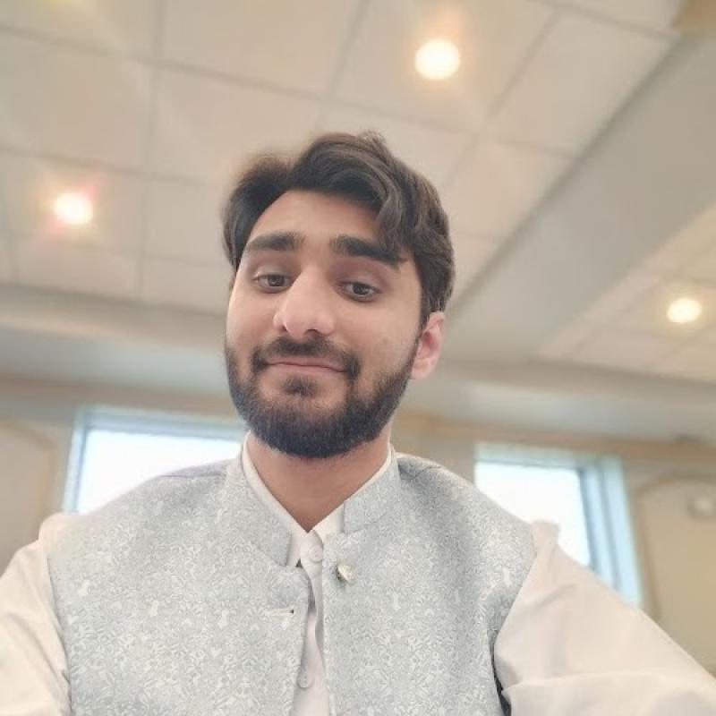 Photo of student staff member Emad.