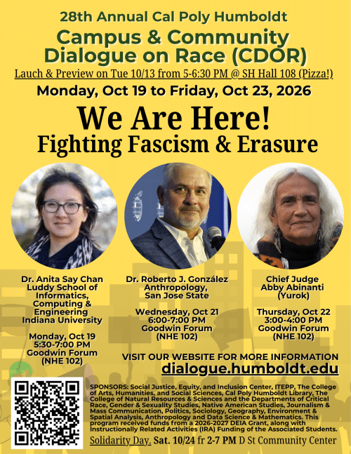 Downloadable Flyer for CDOR Events. All information described in body text below.