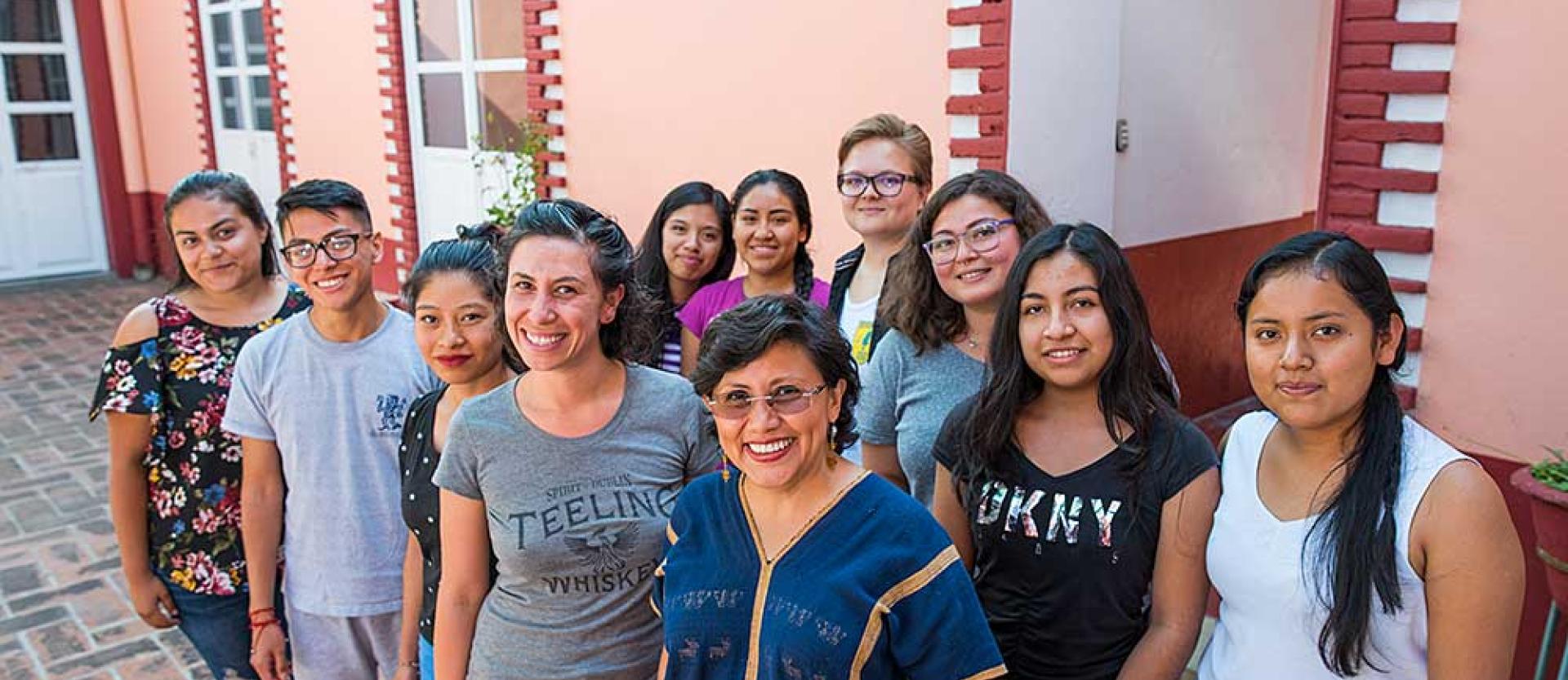 Students in Oaxaca