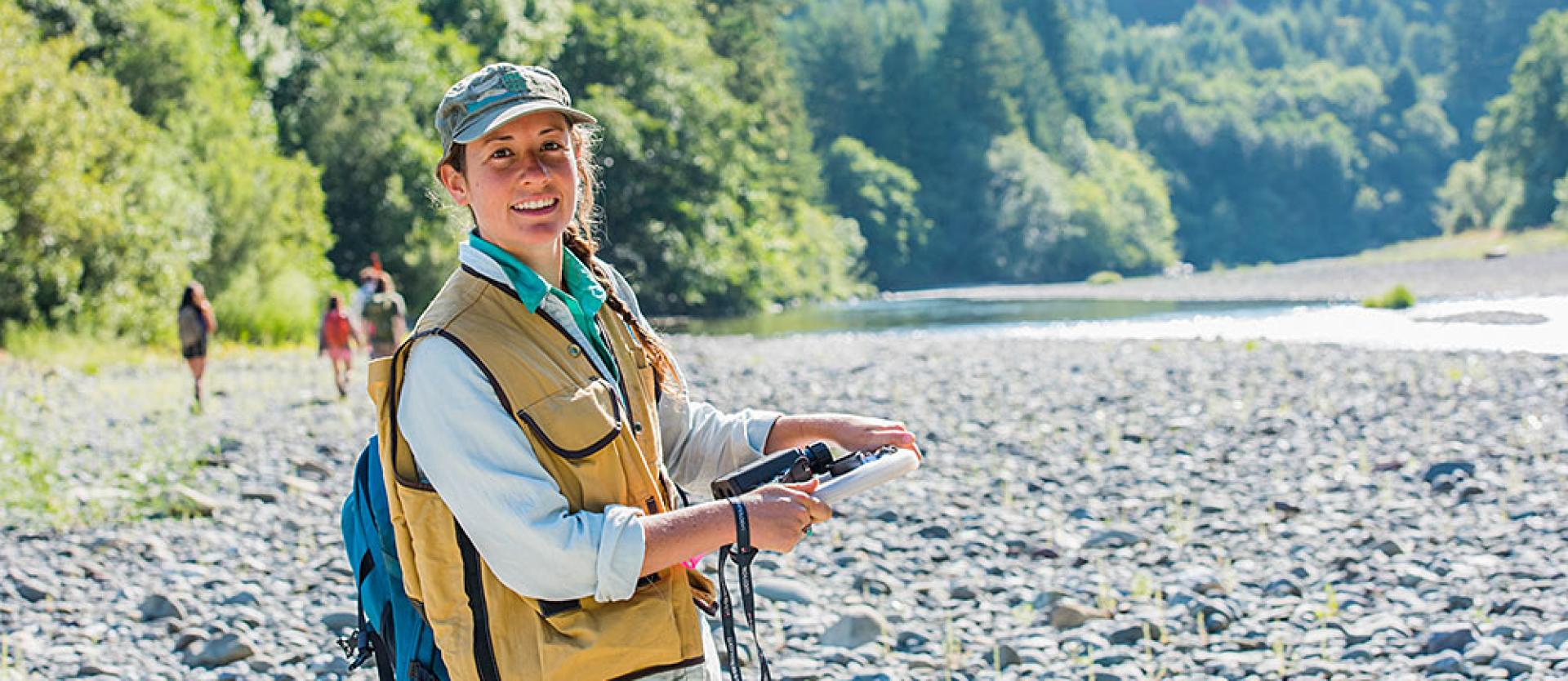 Research on a river