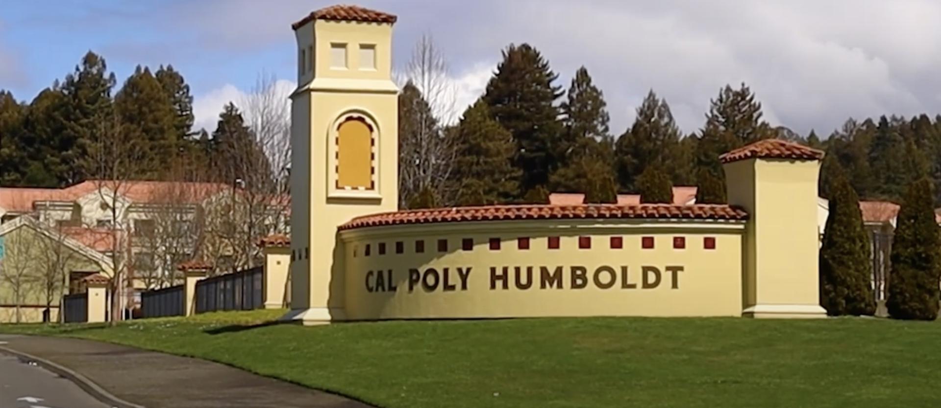 cal poly humboldt entrance