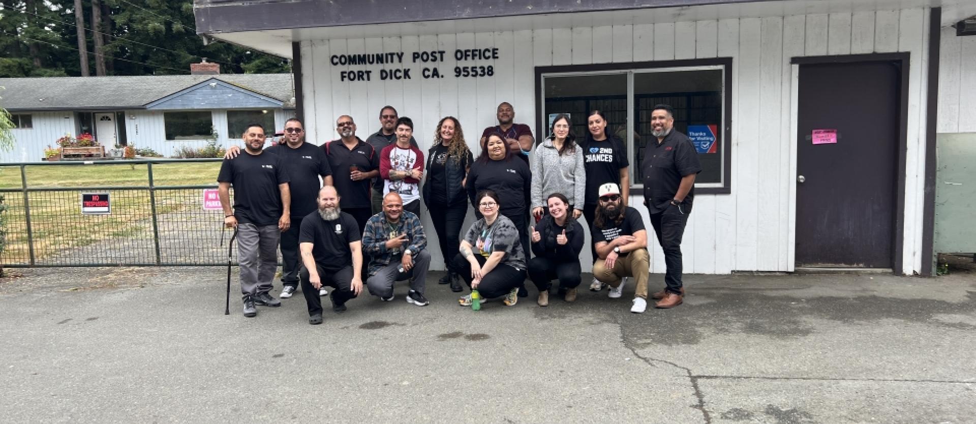 Project Rebound Members at post office