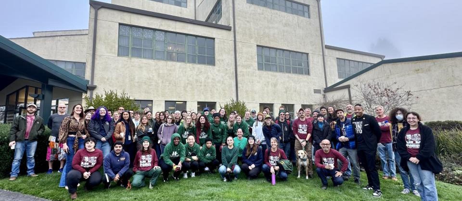 77 volunteers joined the MLK Day of Service in 2024