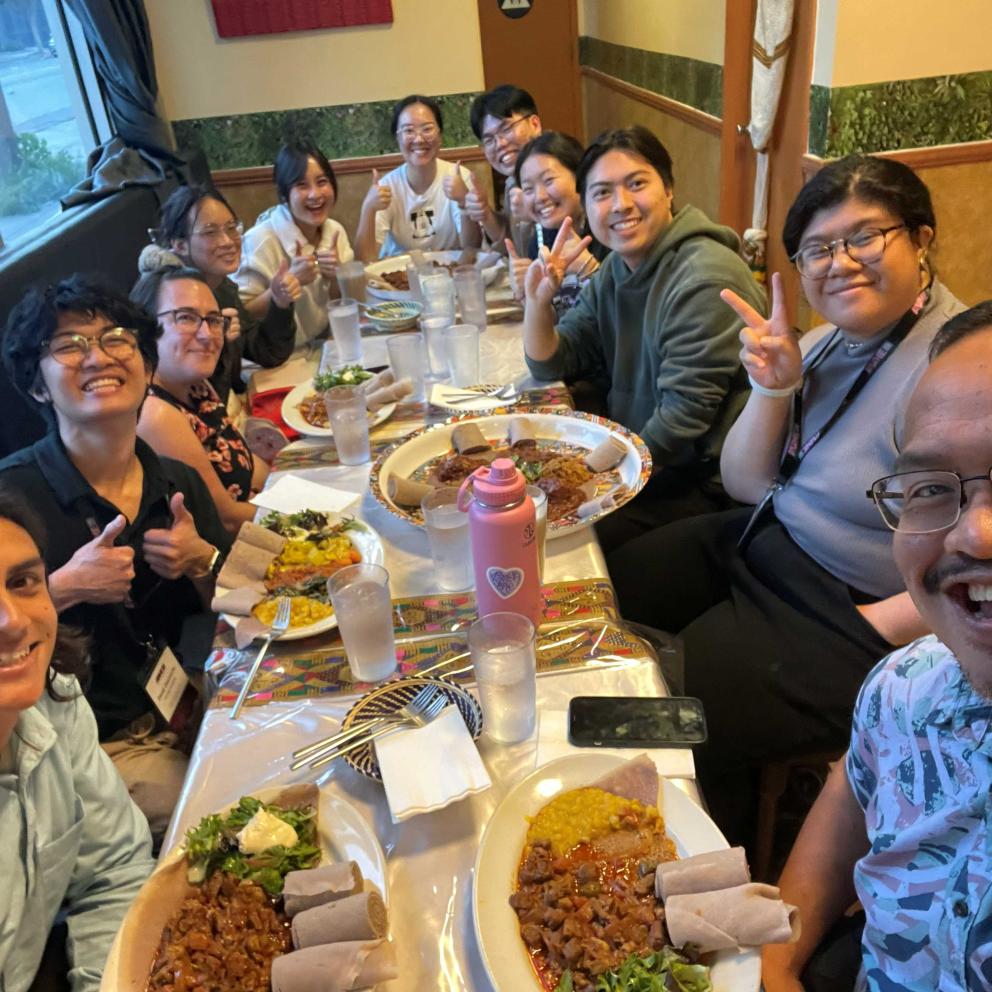 ADPI+MENA Team at a conference