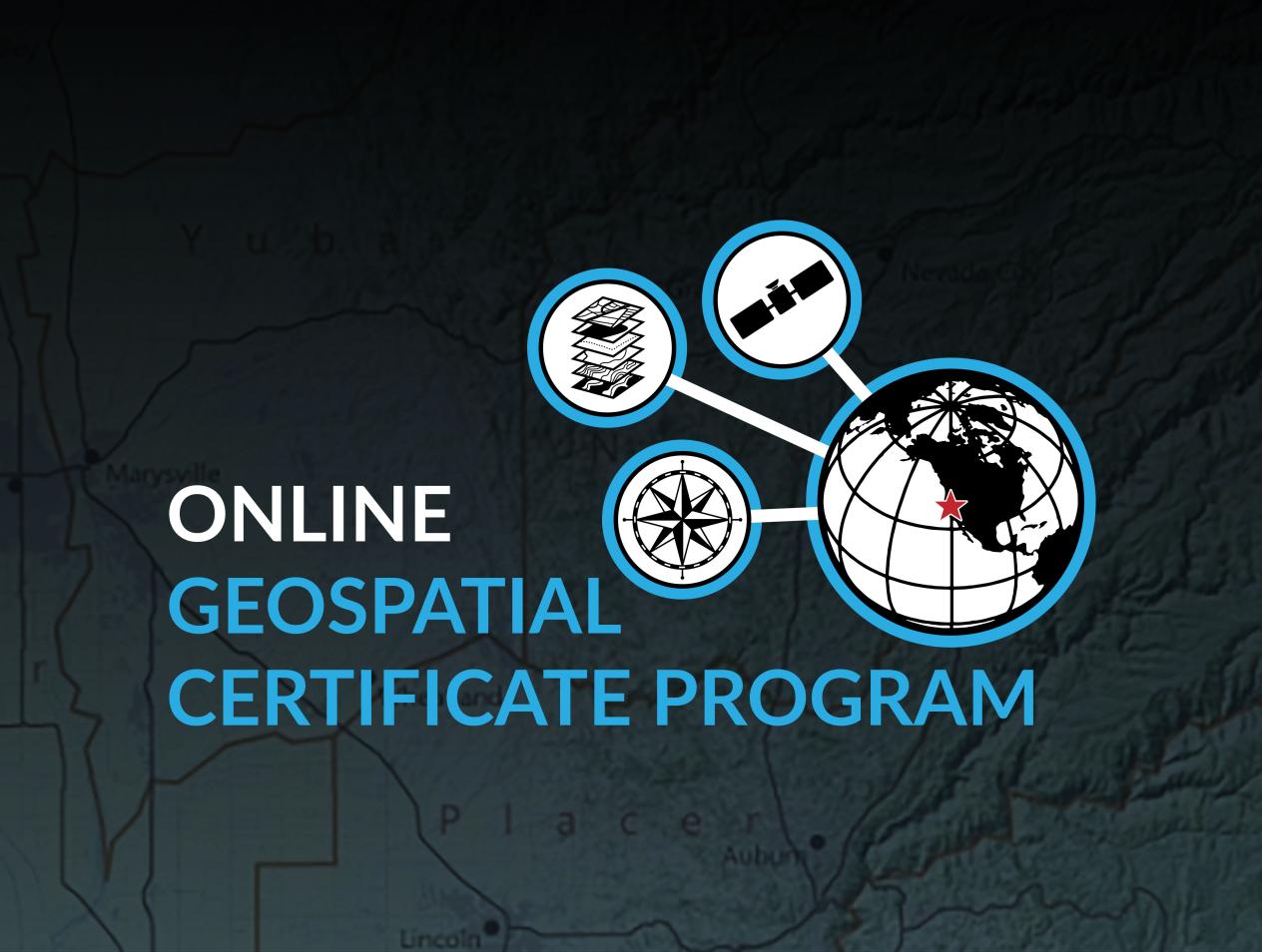 Online Geospatial Certificate Program