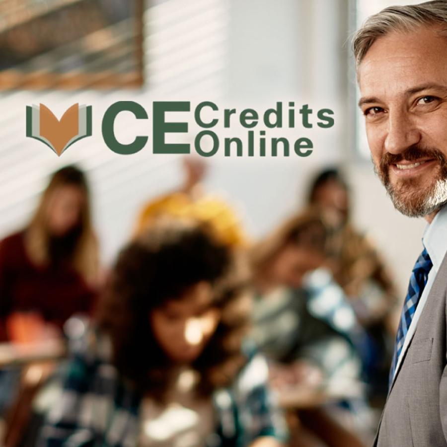 CE Credits Online - Professor in front of classroom