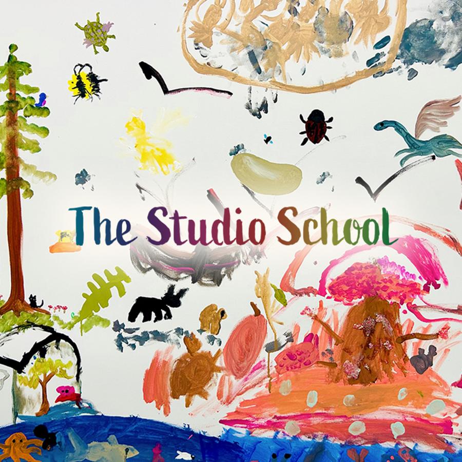 The Studio School - painting of animals and dragons