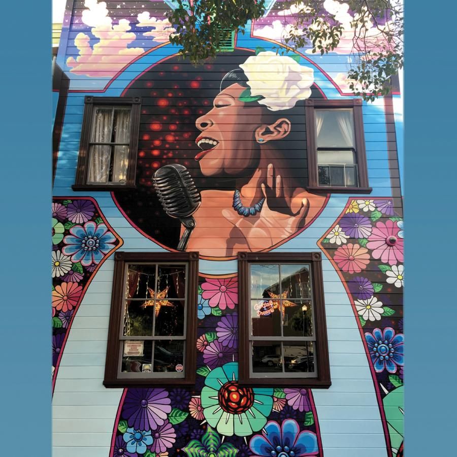 Mural in Old Town Eureka Mural in Old Town Eureka