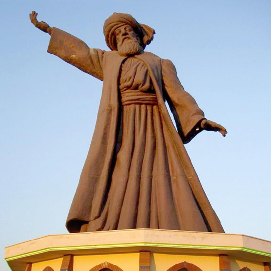 Statue of Rumi Statue of Rumi