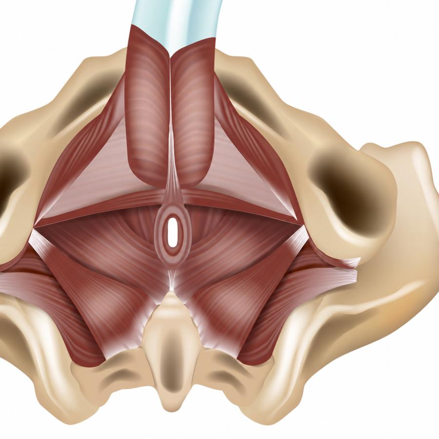 Anatomic image of male pelvis Anatomic image of male pelvis