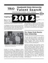 2012 Newsletter